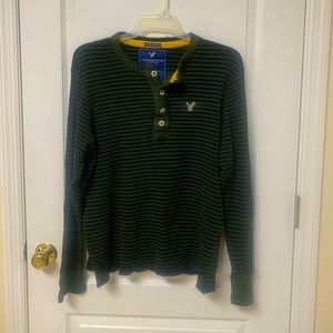 American Eagle vintage style long sleeve shirt. Size XXL